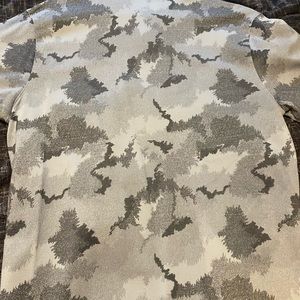 Mens Nike camo print golf polo size xl